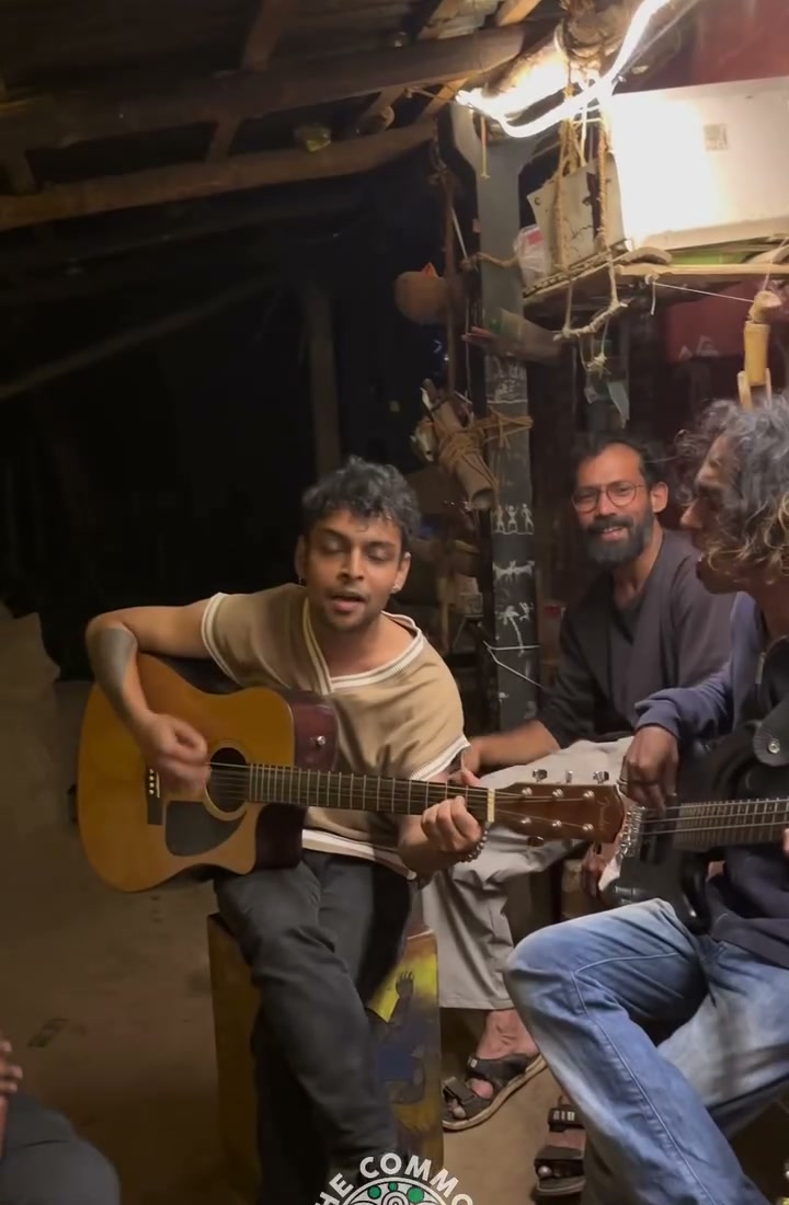 People making music together.
